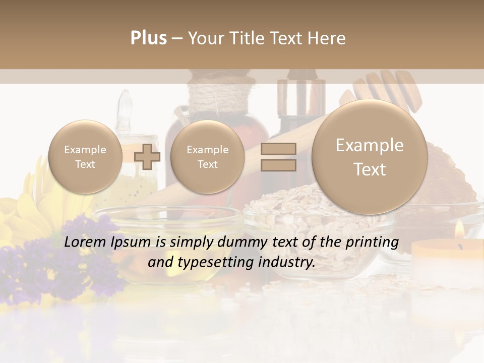 Sugary Cosmetology Enjoyment PowerPoint Template