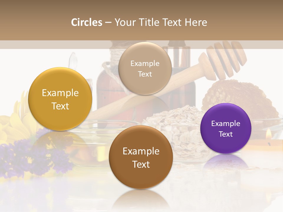 Sugary Cosmetology Enjoyment PowerPoint Template