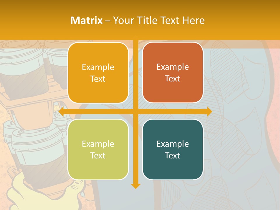 Internship Coffee Jobs PowerPoint Template