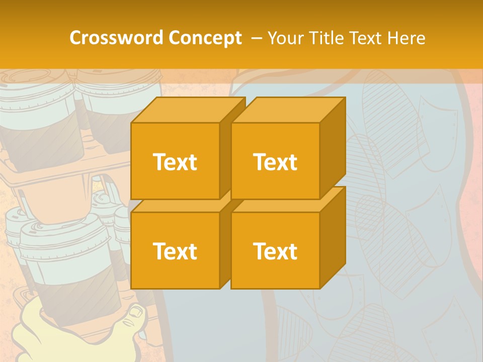 Internship Coffee Jobs PowerPoint Template