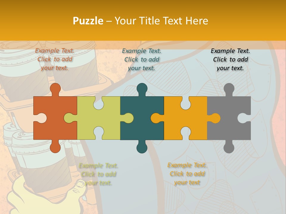 Internship Coffee Jobs PowerPoint Template