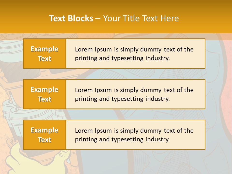 Internship Coffee Jobs PowerPoint Template