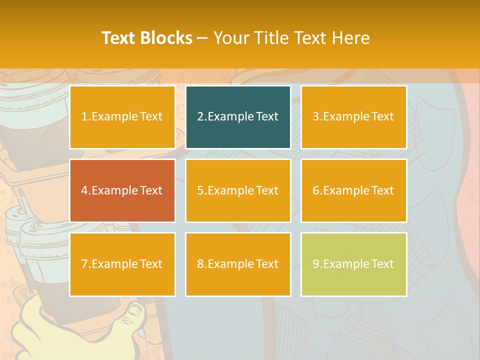 Internship Coffee Jobs PowerPoint Template