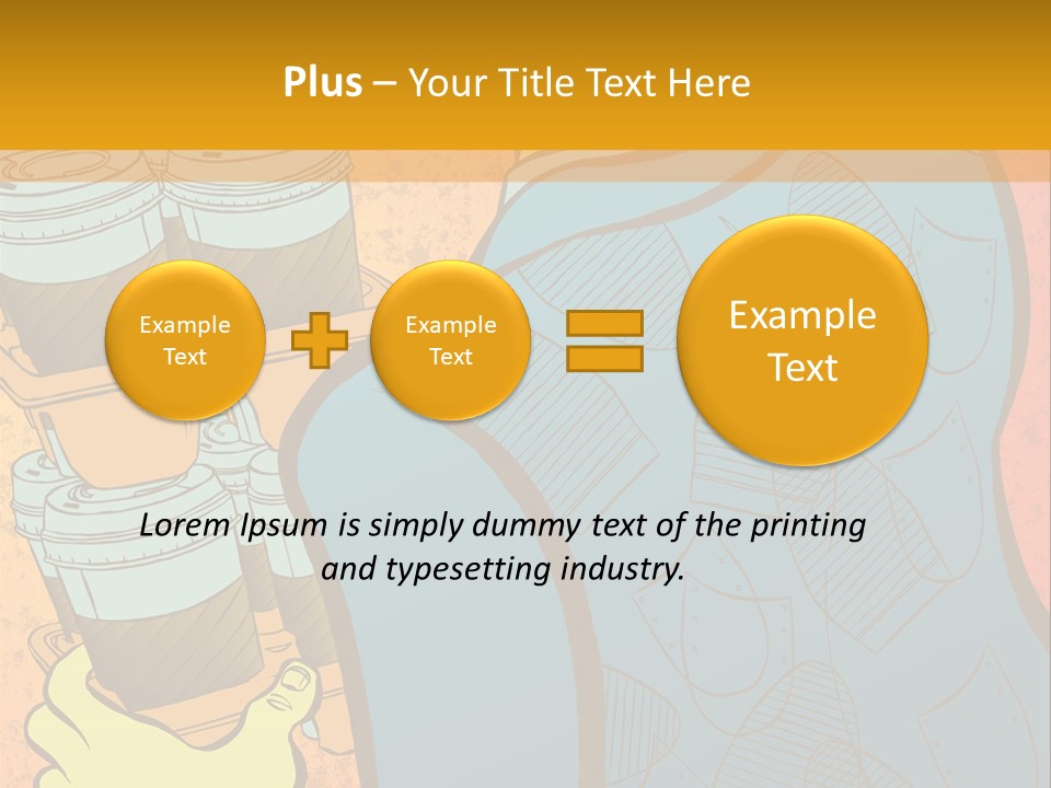 Internship Coffee Jobs PowerPoint Template