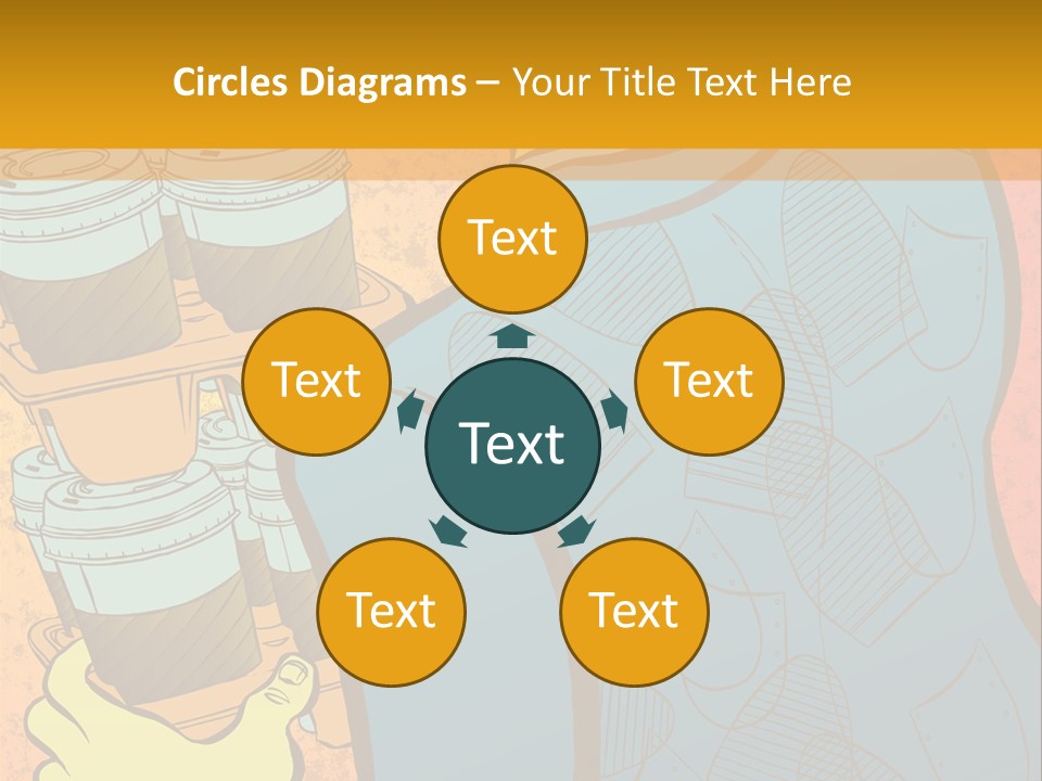Internship Coffee Jobs PowerPoint Template