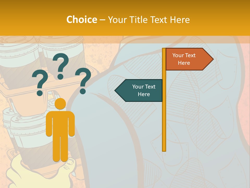 Internship Coffee Jobs PowerPoint Template