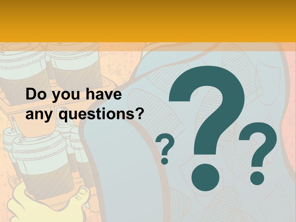 Internship Coffee Jobs PowerPoint Template