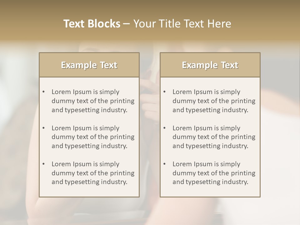 Young Pimple Home PowerPoint Template