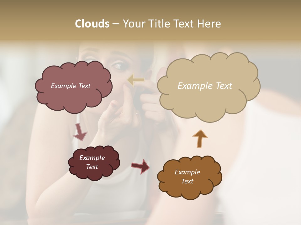 Young Pimple Home PowerPoint Template