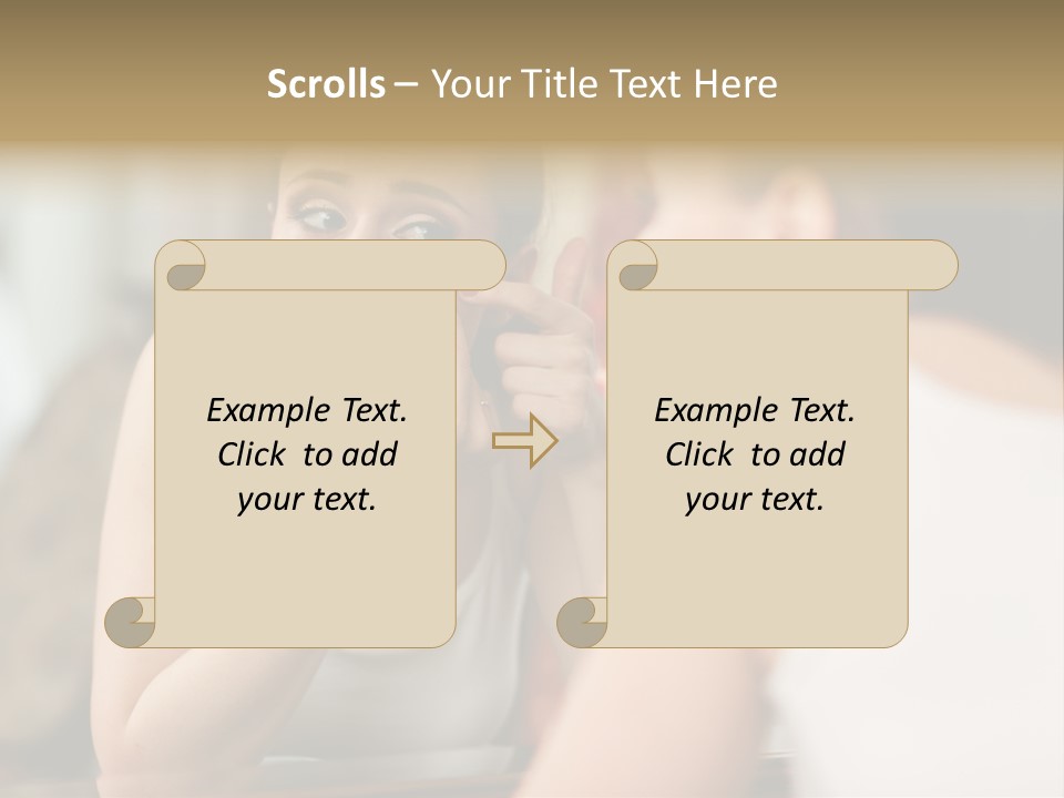 Young Pimple Home PowerPoint Template