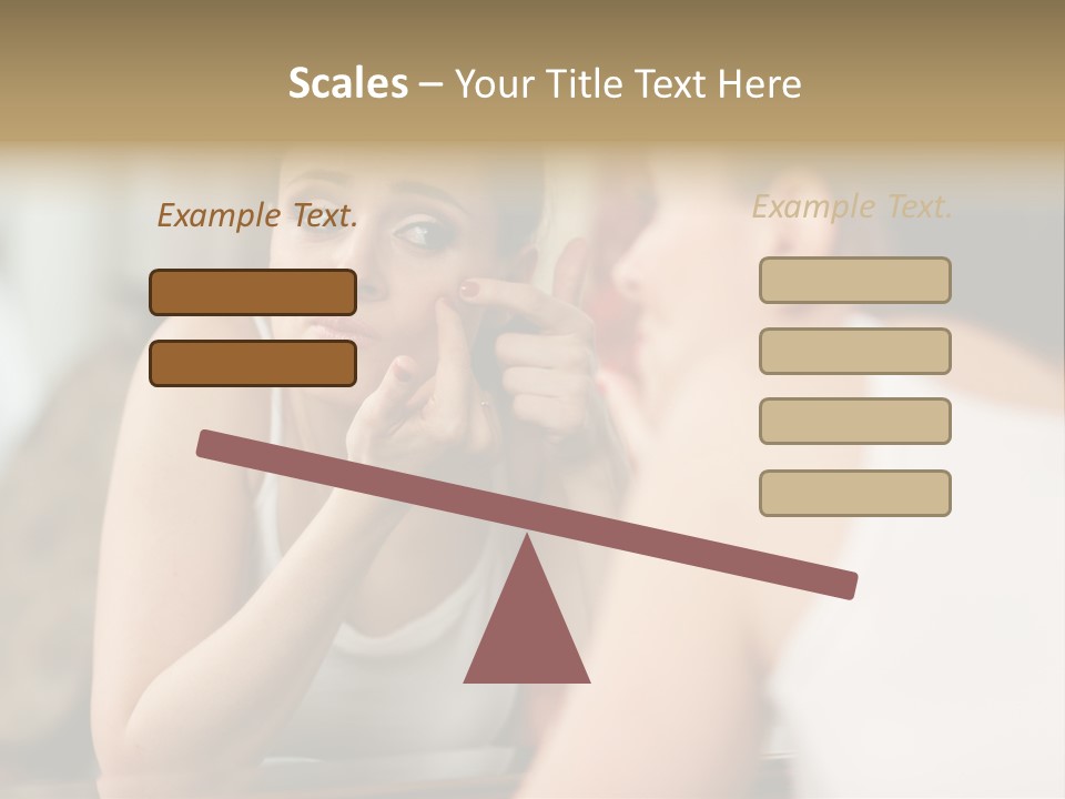 Young Pimple Home PowerPoint Template