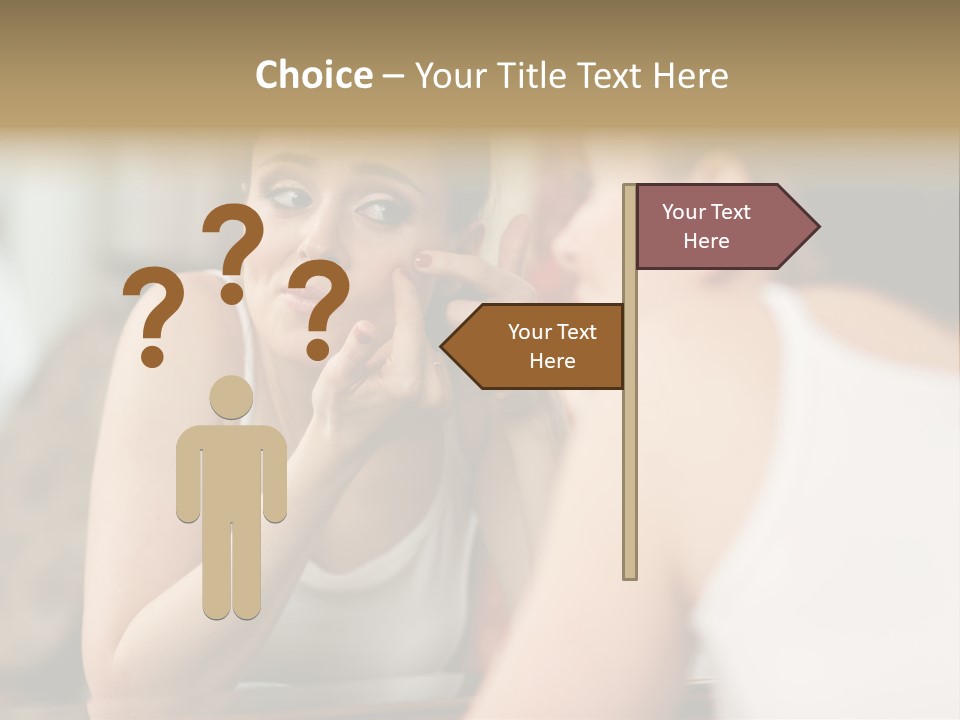 Young Pimple Home PowerPoint Template