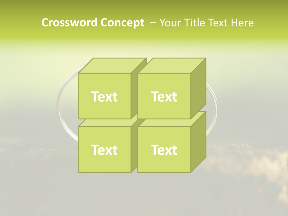 Two Wedding Rings Sitting On A Piece Of Wood PowerPoint Template