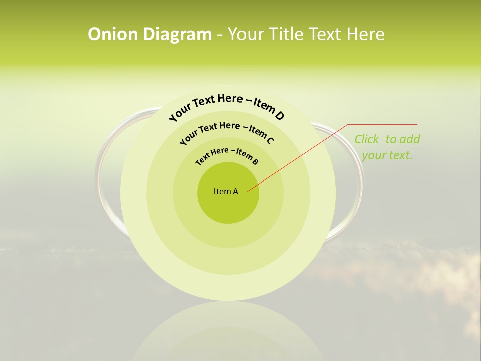 Two Wedding Rings Sitting On A Piece Of Wood PowerPoint Template