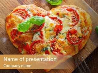 Italian Plate Cuisine PowerPoint Template