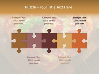 Italian Plate Cuisine PowerPoint Template