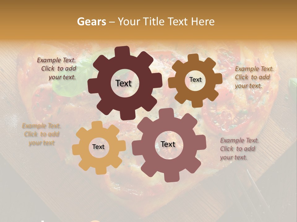 Italian Plate Cuisine PowerPoint Template