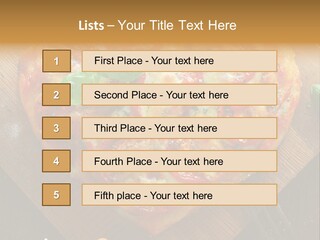 Italian Plate Cuisine PowerPoint Template