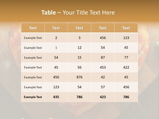 Italian Plate Cuisine PowerPoint Template