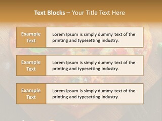 Italian Plate Cuisine PowerPoint Template