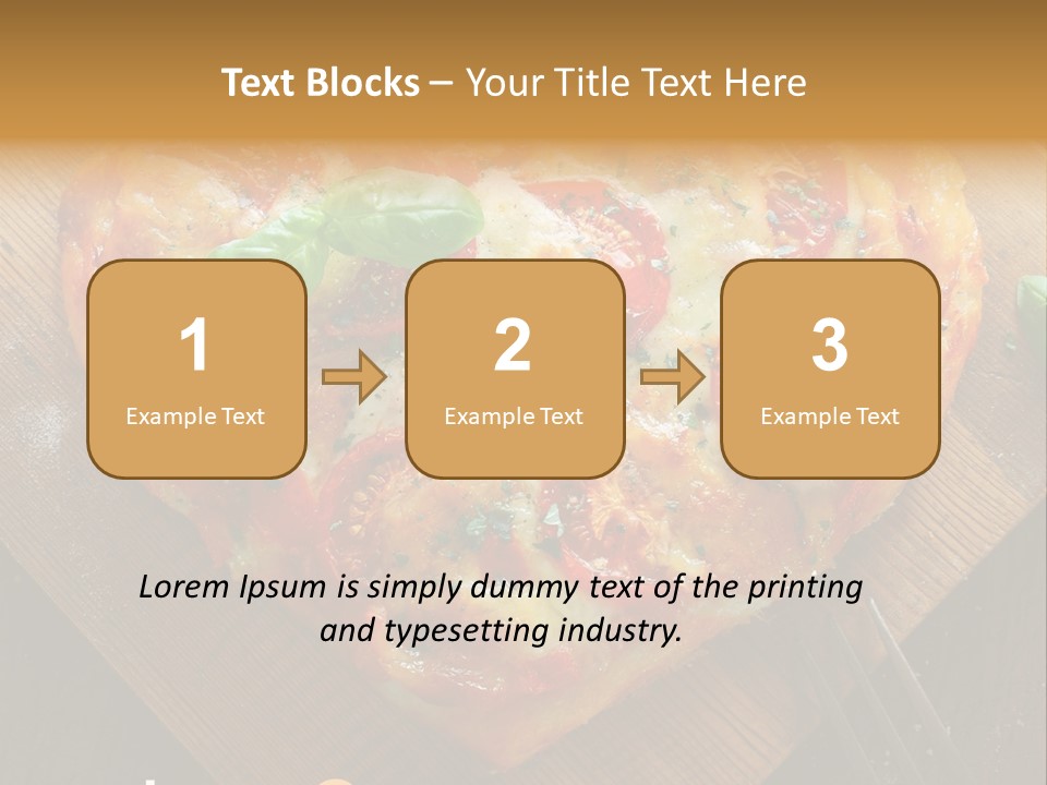 Italian Plate Cuisine PowerPoint Template