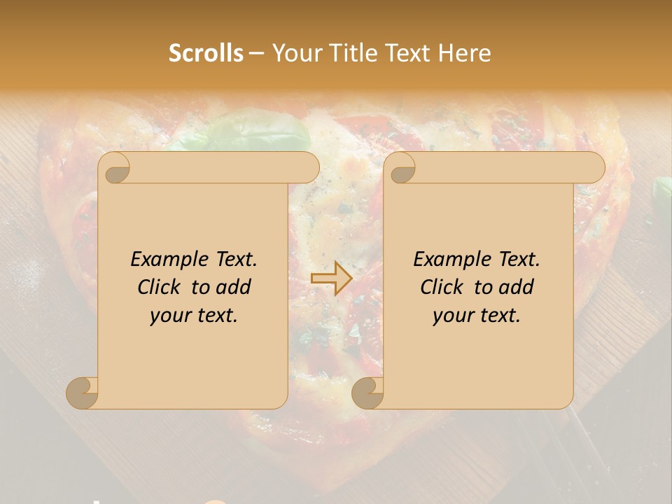 Italian Plate Cuisine PowerPoint Template