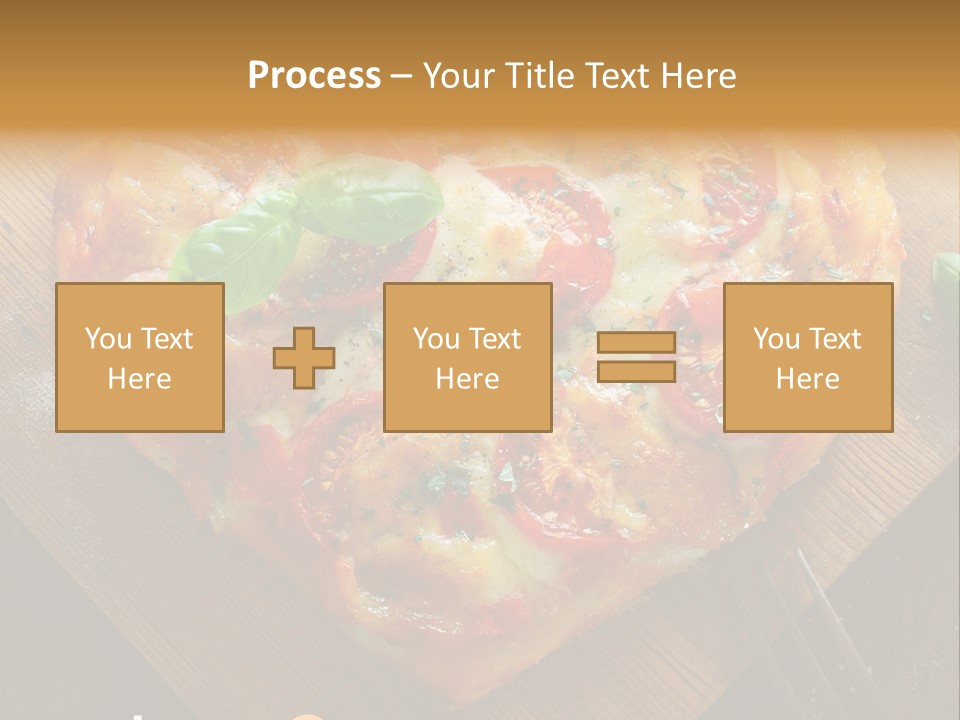 Italian Plate Cuisine PowerPoint Template