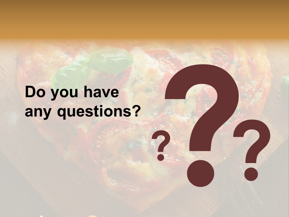 Italian Plate Cuisine PowerPoint Template