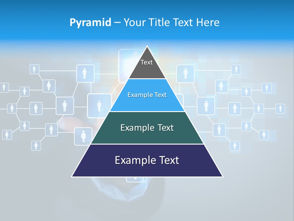 Interaction News Businessman PowerPoint Template