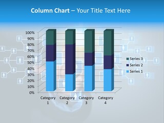 Interaction News Businessman PowerPoint Template