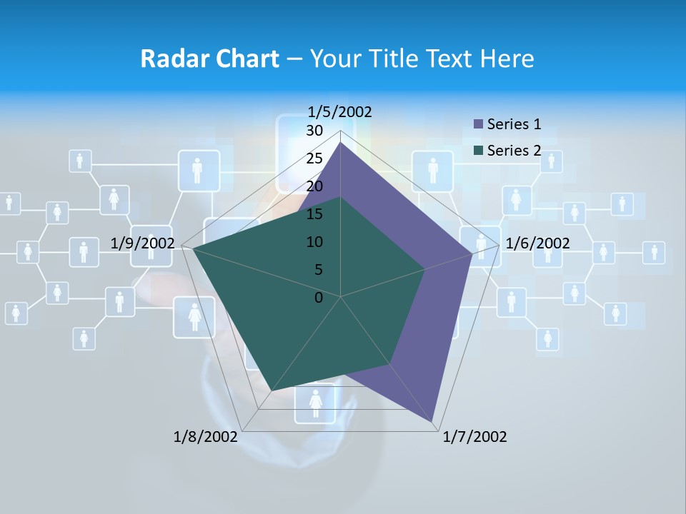 Interaction News Businessman PowerPoint Template