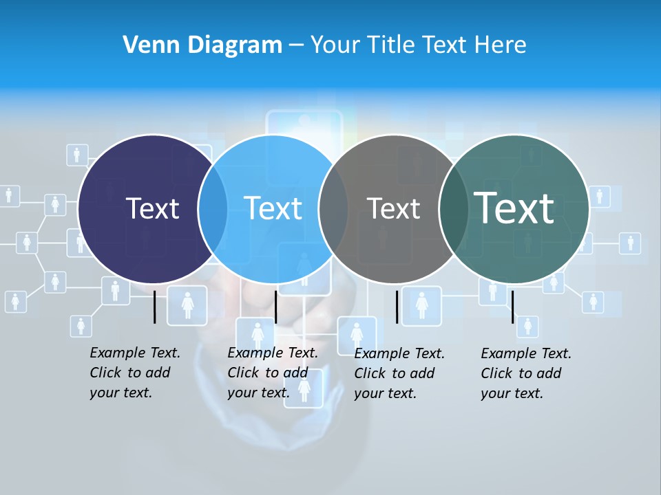 Interaction News Businessman PowerPoint Template
