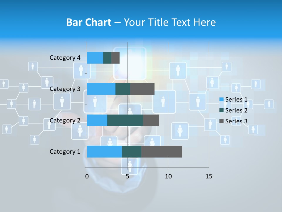 Interaction News Businessman PowerPoint Template