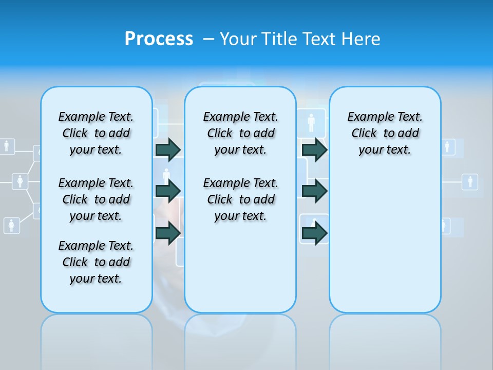 Interaction News Businessman PowerPoint Template