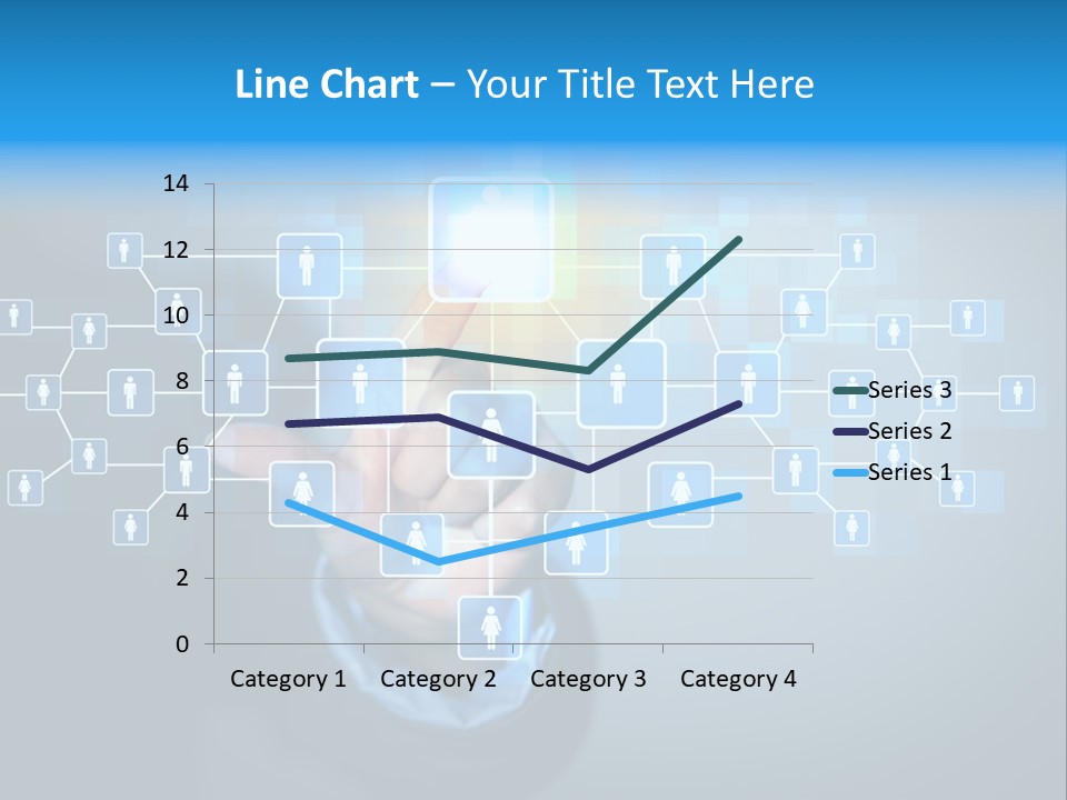 Interaction News Businessman PowerPoint Template