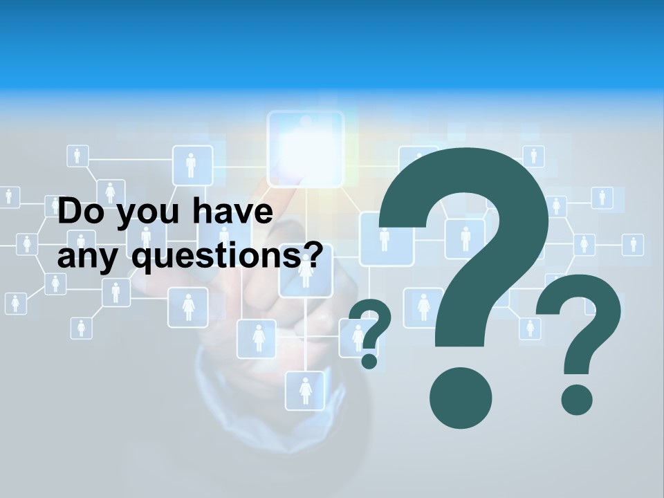 Interaction News Businessman PowerPoint Template