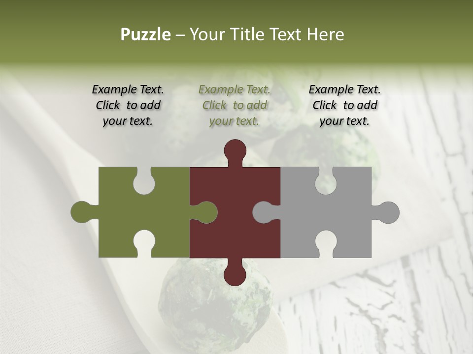 Leaf Table Strangolapreti PowerPoint Template