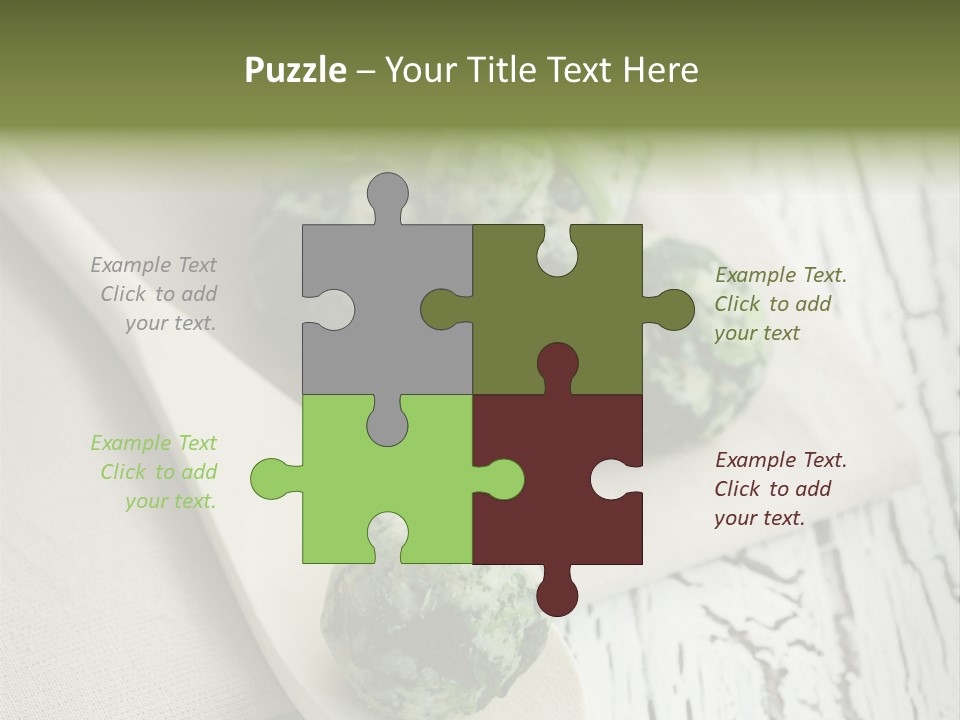 Leaf Table Strangolapreti PowerPoint Template