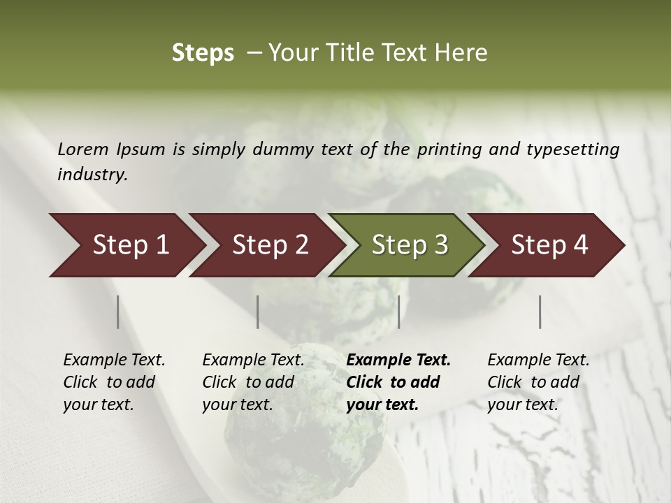 Leaf Table Strangolapreti PowerPoint Template
