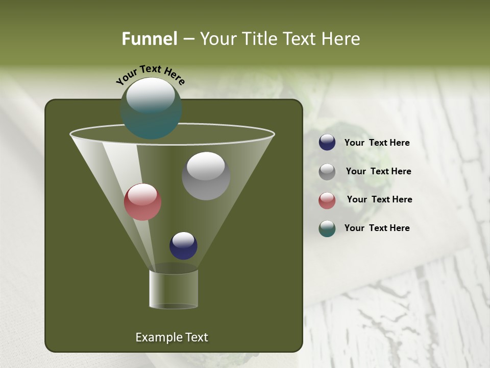 Leaf Table Strangolapreti PowerPoint Template