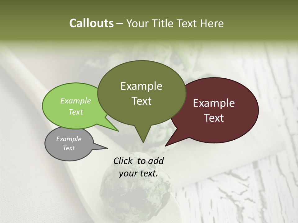Leaf Table Strangolapreti PowerPoint Template