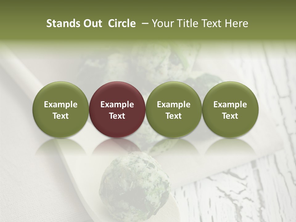 Leaf Table Strangolapreti PowerPoint Template