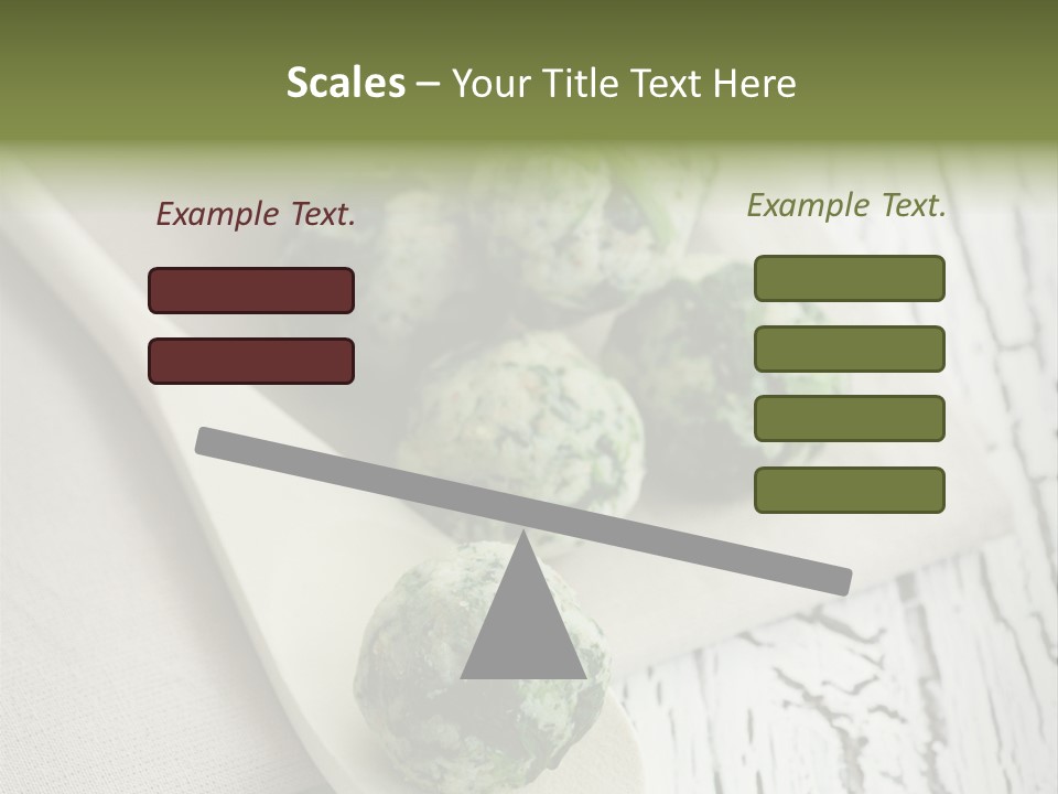 Leaf Table Strangolapreti PowerPoint Template