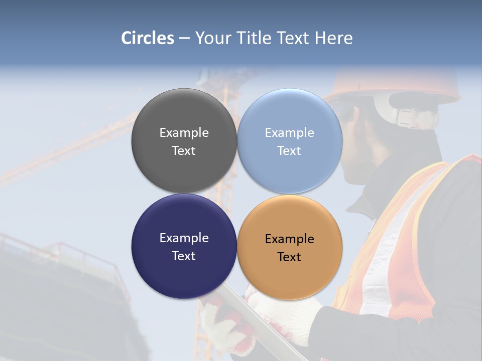 Project Industrial Hardhat PowerPoint Template