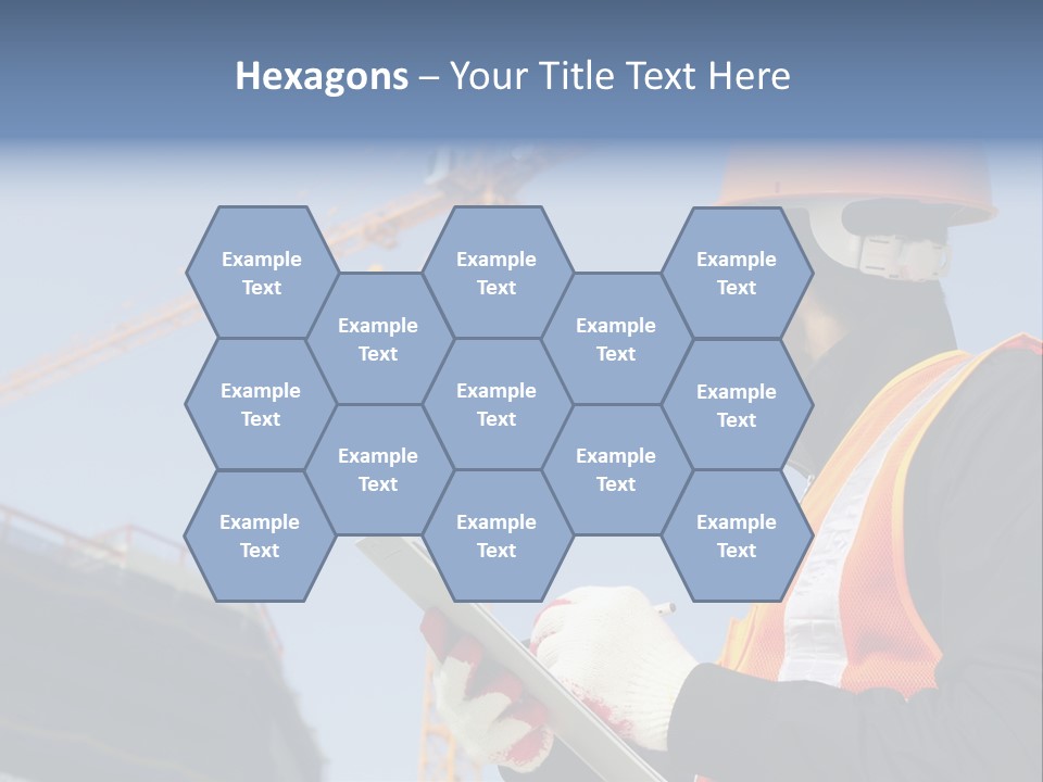 Project Industrial Hardhat PowerPoint Template