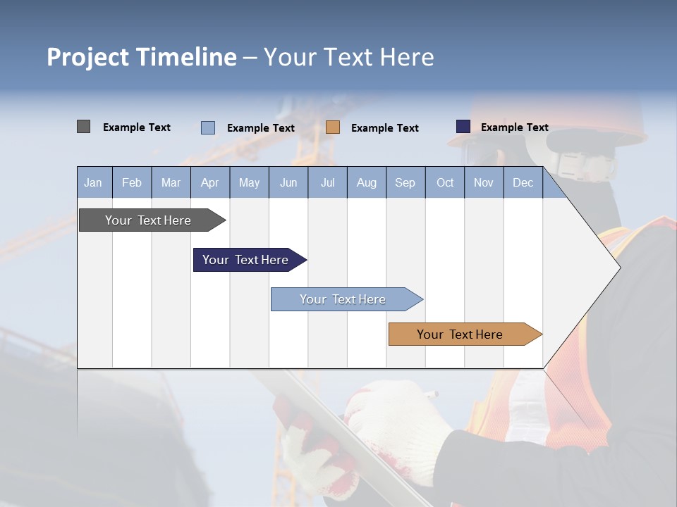 Project Industrial Hardhat PowerPoint Template