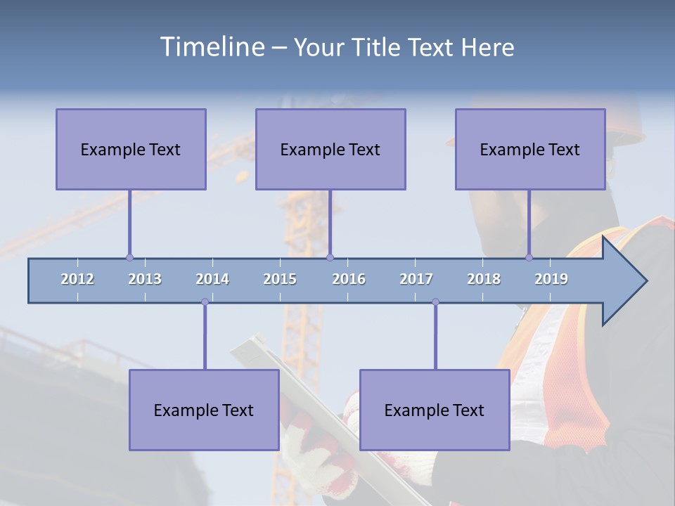 Project Industrial Hardhat PowerPoint Template