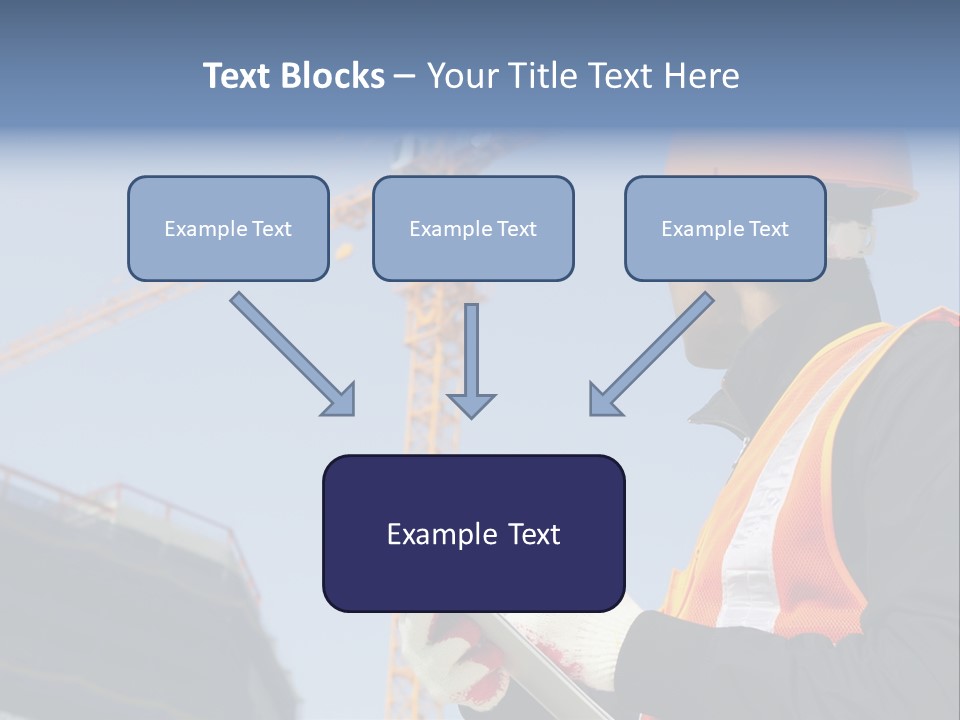 Project Industrial Hardhat PowerPoint Template