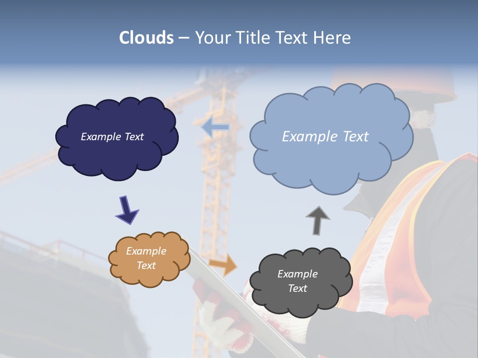 Project Industrial Hardhat PowerPoint Template