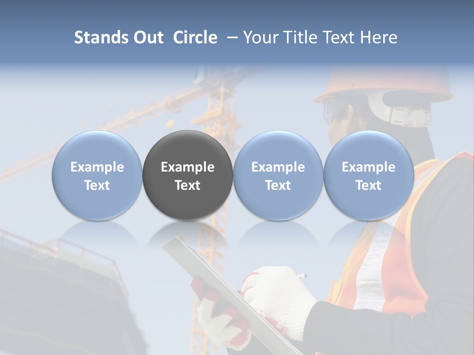 Project Industrial Hardhat PowerPoint Template